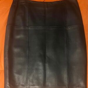 Antonio Melani 100% Genuine Leather Skirt
